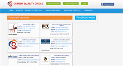 Desktop Screenshot of cementqualitycircle.com